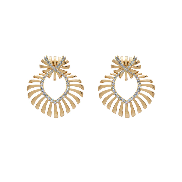 Starlit Love Diamond Earrings