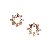 Star Arabesque Earrings (18k)