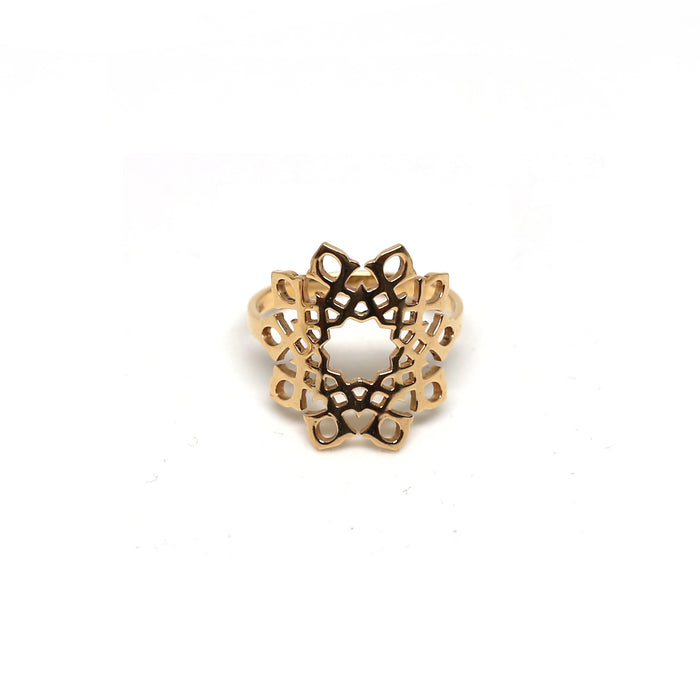 Floral Arabesque Ring (18k)