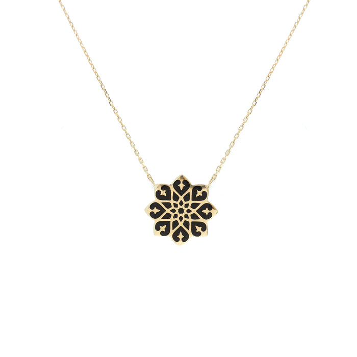 Floresque Mini Enamel Necklace