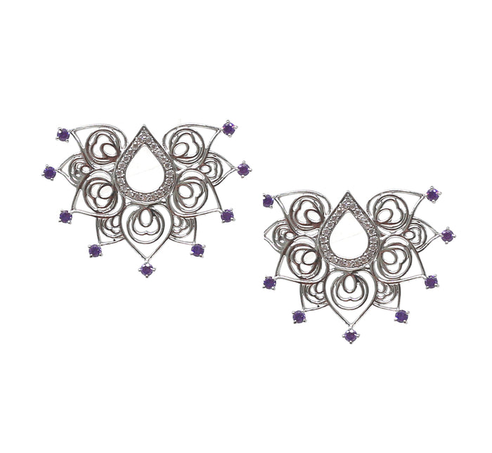 Peacock Earrings