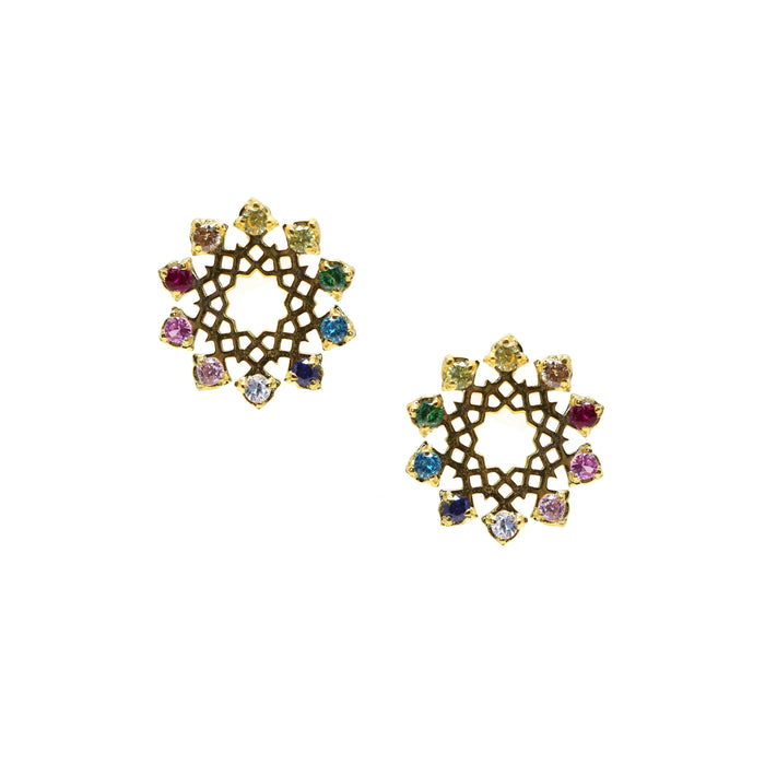 Arabesque Rainbow Earrings