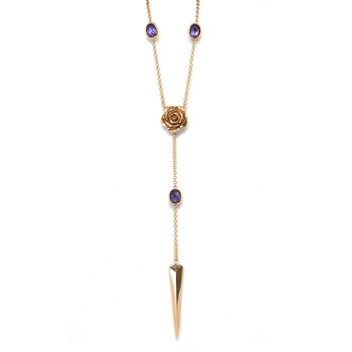 Rose & Dagger Necklace