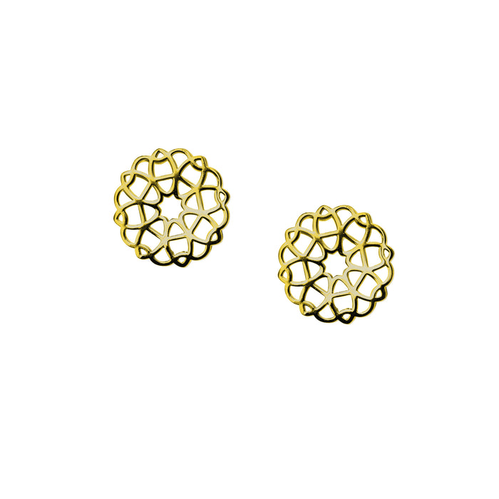 Round Arabesque Earrings