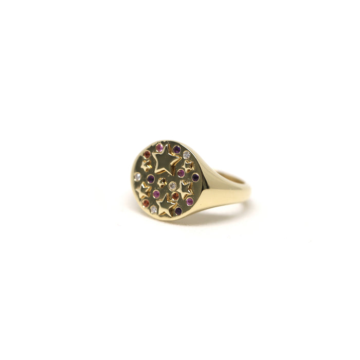 Star Signet Ring