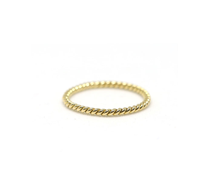 Twisted Rope Band Ring