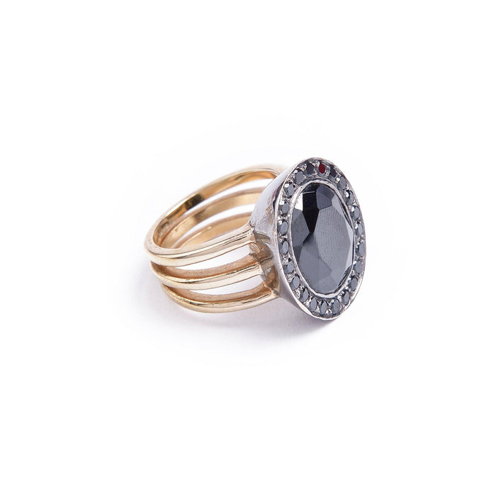 Black Galaxy Ring