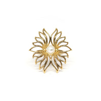 Lotus Pearl Ring