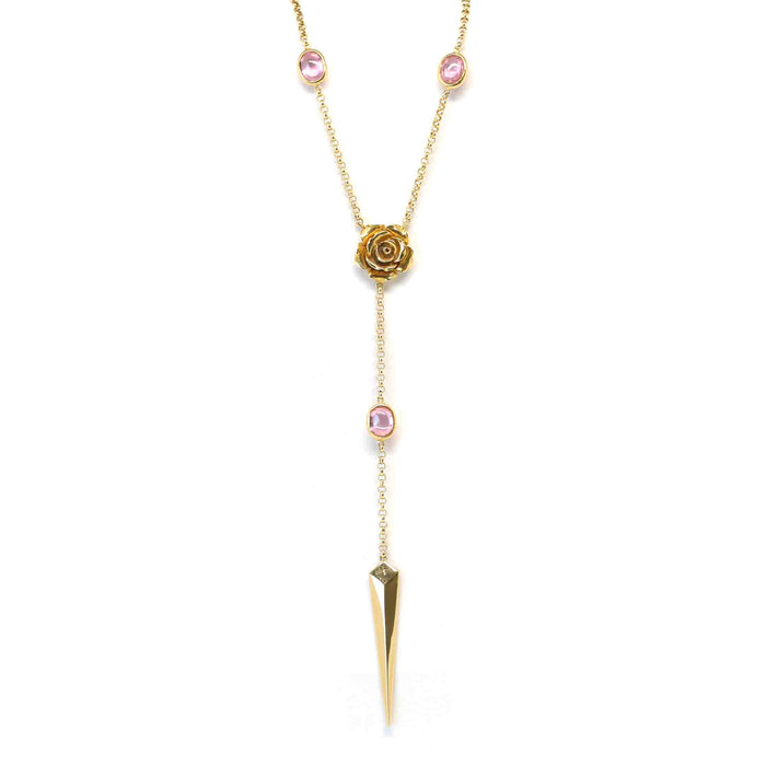Rose & Dagger Necklace